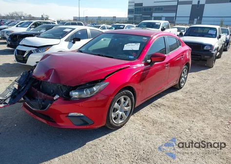 2016 Mazda Mazda3 I Sport из США, поврежденный, VIN JM1BM1T73G1296339